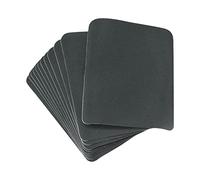 sourcing map 12Pcs Iron on Patches for Clothing Repair Fabric Repair Patches Iron-On Mending Fabric Dark Grey 4.9"x3.7" for Clothes, Pants, Bags Hole Repairing and Decoration
