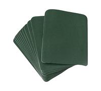 sourcing map 12Pcs Iron on Patches for Clothing Repair Fabric Repair Patches Iron-On Mending Fabric Dark Green 4.9"x3.7" for Clothes, Pants, Bags Hole Repairing and Decoration
