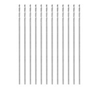 sourcing map 12pcs Micro Jobber Twist Drill Bits #79 0.35mm / 0.015" High Speed Steel HSS Mini Drilling Bit Tool for Stainless Steel Aluminum Wood Plastic