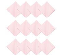 sourcing map 12Pcs Microfiber Cleaning Cloth for Glasses, 12x12inch Eyeglass Cleaning Cloth for Screens Cameras Cell Phones Electronics Lenses, Pink