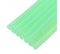 sourcing map 12pcs Mini Hot Glue Sticks for Mini Glue Gun, 4-inch x 0.28-inch Glue Gun Sticks for Art DIY Craft, Luminous Green
