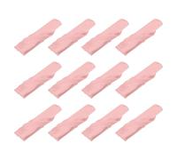 sourcing map 12pcs Rose Gold Satin Table Napkins Polyester Square Bright Table Napkin Fabric Table Napkin for Event Wedding Party Table Decoration,17×17 Inch