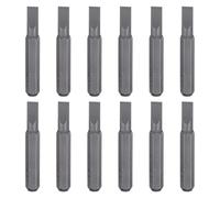 sourcing map 12pcs SL3.5 Slotted Screwdriver Bit 5/32" Hex Shank 28mm Length S2 Steel Magnetic Flat Head Screw Driver Bit for Electric Precision Repair