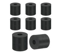 sourcing map 12Pcs Thick Rubber Spacer, 1 Inch OD x 5/16 Inch ID x 1 Inch Thickness