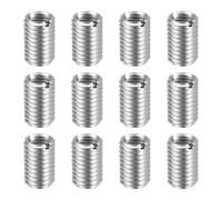 sourcing map 12pcs Thread Repair Inserts M10 x 1.5 Male to M8 x 1.25 Female Thread 15mm Long Stainless Steel Reducing Nuts Metric Self Tapping Sleeves Threaded Reducer Industrial Fasteners