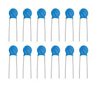 sourcing map 12pcs Voltage Dependent Resistors, 10D151K Varistor AC 95V Radial Lead Disc Varistors 10.5mm Dia Surge Current Protector for AC/DC Circuit Protection