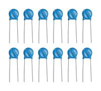 sourcing map 12pcs Voltage Dependent Resistors, 10D241K Varistor AC 150V Radial Lead Disc Varistors 10.5mm Dia Surge Current Protector for AC/DC Circuit Protection