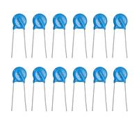 sourcing map 12pcs Voltage Dependent Resistors, 10D271K Varistor AC 175V Radial Lead Disc Varistors 10.5mm Dia Surge Current Protector for AC/DC Circuit Protection