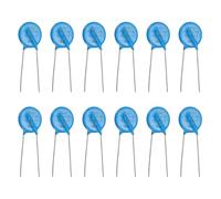 sourcing map 12pcs Voltage Dependent Resistors, 14D151K Varistor AC 95V Radial Lead Disc Varistors 14mm Dia Surge Current Protector for AC/DC Circuit Protection