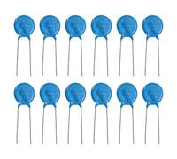 sourcing map 12pcs Voltage Dependent Resistors, 14D180K Varistor AC 11V Radial Lead Disc Varistors 14.5mm Dia Surge Current Protector for AC/DC Circuit Protection