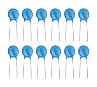 sourcing map 12pcs Voltage Dependent Resistors, 14D560K Varistor AC 35V Radial Lead Disc Varistors 14.5mm Dia Surge Current Protector for AC/DC Circuit Protection