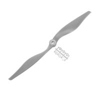 sourcing map 12x8 Inch Propeller RC Propellers 2-Vane Blades Props Gray with Adapter Rings for RC Airplane Aircraft Prop Replacement