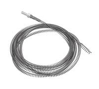 sourcing map 13.12Ft Drain Auger Cable, Pipe Cleaning Spring Clog Remover, Flexible Plumbing Snake Pipe Drain Cleaner for Kitchen, Shower Sink