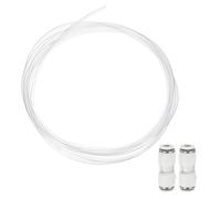 sourcing map 13.12ft PTFE Tubing Hose, 3mm ID x 4 mm OD Insulating 3D Printer Hose Ultra-Smooth with Pneumatic Fittings for 3D Printer Conveying Tubing, Transparent