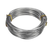 sourcing map 13 Gauge 1.8mm Stainless Steel Wire 10m/33 ft Soft Craft Sculpting wire Tarnish Resistant Jewelry Cable for Jewelry Making Beading DIY Crafts Supplies, Silver