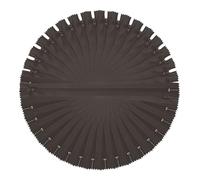 sourcing map 13 Inch Nylon Coil Zippers, #3 Brown Pants Separating Sewing Zippers Bulk Replacement for Bags, Garments, Pouches, Tailor Sewing Craft Accessories, Pack of 22