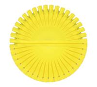 sourcing map 13 Inch Nylon Coil Zippers, #3 Light Yellow Pants Separating Sewing Zippers Bulk Replacement for Bags, Garments, Pouches, Tailor Sewing Craft Accessories, Pack of 22