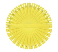 sourcing map 13 Inch Nylon Coil Zippers, #3 Light Yellow Pants Separating Sewing Zippers Bulk Replacement for Bags, Garments, Pouches, Tailor Sewing Craft Accessories, Pack of 15