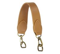 sourcing map 13 Inch PU Leather Purse Strap, 1.18 Inch Wide Short Handbag Strap Replacement DIY Tote Bag Making Accessories with Swivel Clasp for Purse Shoulder Bags, Yellow