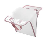 sourcing map 13 Pockets Accordion File Organizer, Expanding File Folder Portable Accordion Document Bag with Classified Index Stickers for Office Worker, Pink (Vertical)