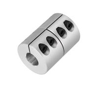 sourcing map 13 to 13mm Shaft Coupling 45mm Length 32 Diameter Clamp Shaft Coupler Aluminum Alloy Joint Connector Stepper Motor Coupler for 3D Printer CNC Machine DIY Encoder
