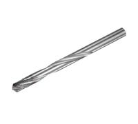 sourcing map 13mm Cutting Dia Cemented Carbide Twist Extra Long Drill Bit with Round Straight Shank for Hardened Steel Stainless Steel, 180mm Length
