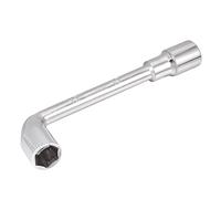 sourcing map 13mm Metric L Shaped Angled Open Hex 6 Point Socket Wrench