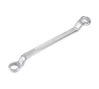 sourcing map 13mm x 16mm Metric 12 Point Offset Double Box End Wrench Chrome Plated, Cr-V Steel