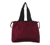 sourcing map 14.3 x 13.4 Inch Washable Shopping Bags with Handles, Lightweight Reusable Foldable Grocery Bags for Women & Men,Heavy Tote for Shopping Storage Groceries Travel, Burgundy