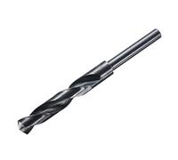 sourcing map 14.5mm Drill Bit 1/2" Reduced Shank 4341 High-Speed Steel | Twist HSS Nitriding Black 135° for Light-duty Soft Metal Aluminum Alloy Wood Plastic
