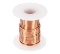 sourcing map 14 AWG Magnet Wire, 14 Gauge Enameled Copper Wires 4 oz Magnetic Coil Wire for Transformer Motor Electric, F Grade 311 Fahrenheit (155 Celsius), Copper Color