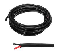 sourcing map 14 Gauge Electrical Wire 2 Conductors 19.7Ft PVC Power Cable Wire Tinned Copper 14AWG Flexible Extension Signal Cable for Solar Panel Lamps Lighting Power Supply