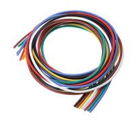 sourcing map 14 Gauge Silicone Wire 14AWG Electrical Wire Stranded Wire Flexible Tinned Copper Wire High Temp Hookup Wire 7 Color 1.5m/4.92ft for Car Model Electric Appliances 7pcs