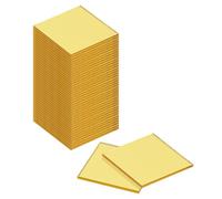 sourcing map 144Pcs 0.8 x 0.8 Inch Mosaic Mirror Tiles, Small Gold Self-Adhesive Glass Mirror Stickers, Square Mosaic Tiles for DIY Craft Decoration