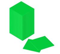 sourcing map 144Pcs 0.8 x 0.8 Inch Mosaic Mirror Tiles, Small Green Self-Adhesive Glass Mirror Stickers, Square Mosaic Tiles for DIY Craft Decoration