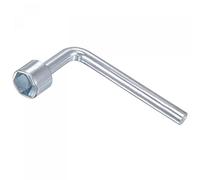 sourcing map 14mm Metric L Shaped Angled Open Hex 6 Point Socket Wrench, Single Ended