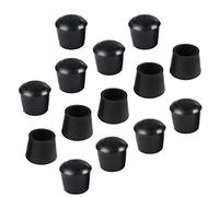 sourcing map 14pcs Chair Leg Tips Caps 18mm 5/7 Inch Anti Slip Rubber Furniture Table Feet Cover Floor Protector Reduce Noise Prevent Scratch