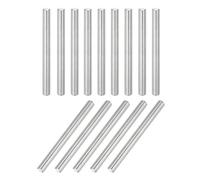 sourcing map 14Pcs Dowel Pin 6mm x 70mm Shelf Support Pin 304 Stainless Steel Shelf Pegs for Shelves Cabinets Furniture Nickel Plated, Silver Tone