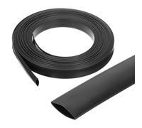 sourcing map 15.4mm Heat Shrink Tubing Waterproof, 3:1 Dual Wall Marine Adhesive Lined Industrial Heat Shrink Tube Wiring Wrap 41ft 5/8 Inch, Black-12.5m
