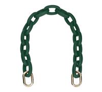 sourcing map 15.7" Acrylic Chain Strap, Handle Purse Extension Decorative Strap, Women Bag Charm Replacement for Handbag, Wallet, Crossbody Shoulder Bags, Green