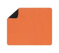 sourcing map 15.7 x 11.8 Inch Large Placemat for Kitchen Counter, Heat Resistant Coffee Bar Mat Non-Slip Countertop Table Protector Insulated Placemat, Orange