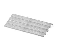 sourcing map 15 Gauge C Ring Staples, 24Inner Outside Crown 12mm Height 10000 Pcs Galvanized Steel for C Ring Pliers, White