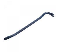 sourcing map 15 Inch Wrecking Bar Sleever Bar Steel Hexagonal Pry Bar Angled Chisel End Wide Claw