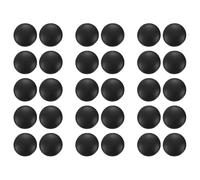sourcing map 15 Pairs Glasses Ear Grip Silicone Round Type 14mm Eyeglasses Temple Grips Retainer Anti Slip Soft Eyeglass Ear Grips for Eyeglasses Sunglasses Sport Glasses, Black