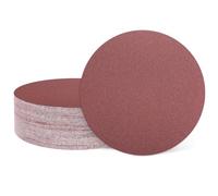 sourcing map 15 Pcs 125mm 5 Inch Sanding Disc 150 Grit Hook and Loop Sandpaper Random Orbital Sander Pads for Woodworking Automotive Metal