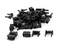 sourcing map 15 Pcs 2 Row IDC Cable Connector FC-6P 6Pin Female Header 2.54mm Pitch