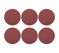 sourcing map 15 Pcs 200mm 8 Inch Sanding Disc 120 Grit Hook and Loop Sandpaper Random Orbital Sander Pads for Woodworking Automotive Metal