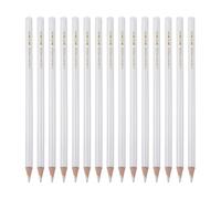 sourcing map 15 PCS Colored Pencils Set, Wooden Oil Based Colored Drawing Pencils for Artists Art Supplies for Teens Adults, White
