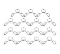 sourcing map 15 Pcs Fuel Line Hose Tubing Spring Clips, 5mm Inner Dia 304 Stainless Steel Water Pipe Spring Clip Clamps for Motorcycle Scooter ATV