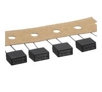 sourcing map 15 Pcs Miniature Square Slow Blow Micro Fuses T3.15A 250V for Protecting Household Appliances and Electronic Instruments, Black